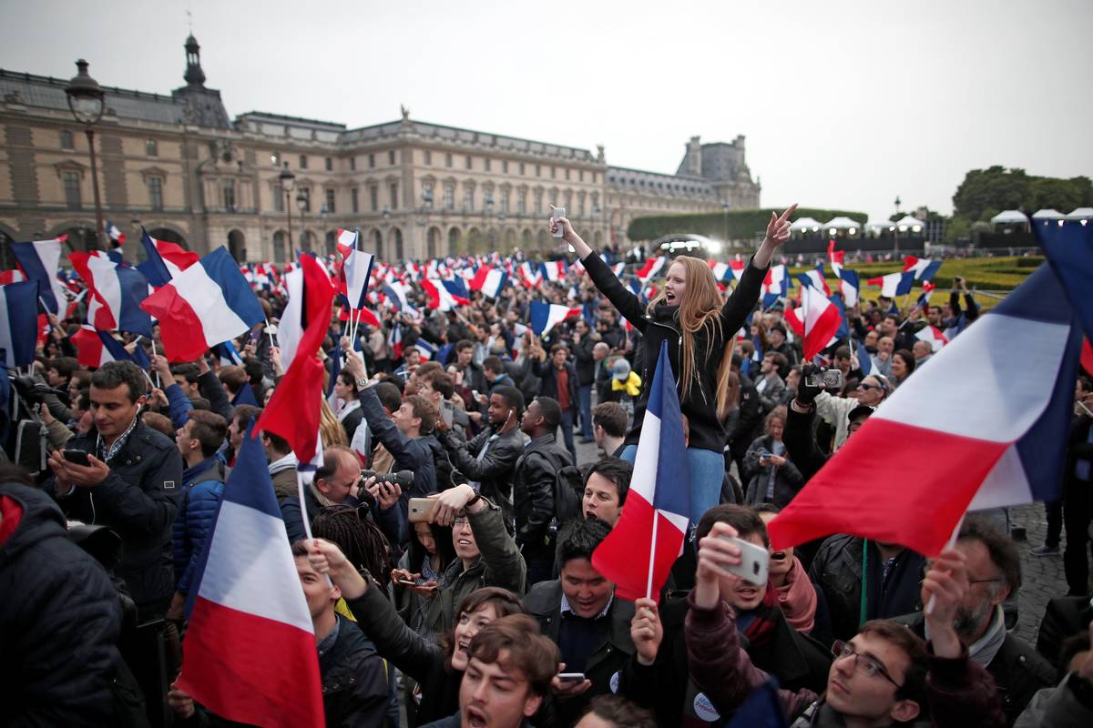 Macron venció con amplitud a Le Pen y es presidente de Francia