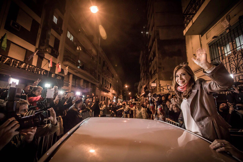 Una multitud acompañará a CFK en la entrevista con C5N