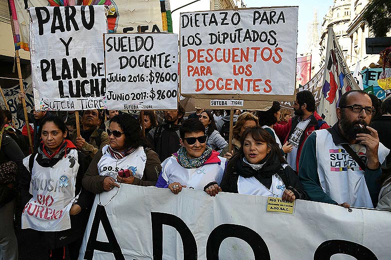 Provincia: el paro docente tuvo una adhesión del 90%