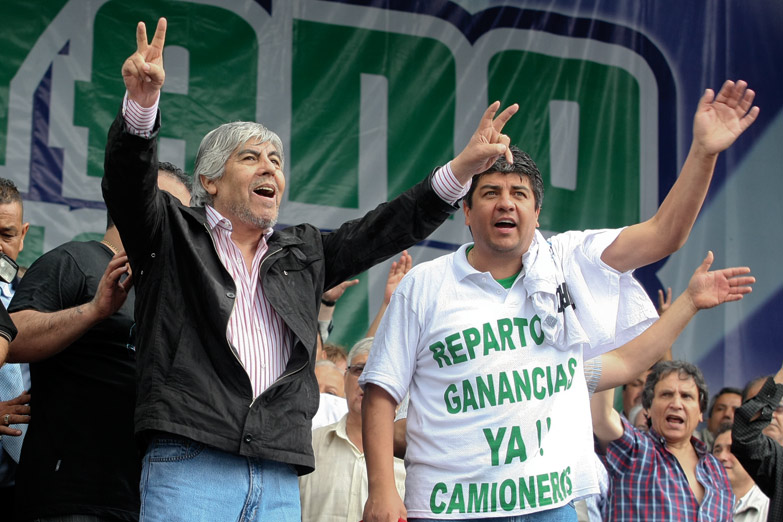 Los Moyano llamaron a marchar contra el gobierno