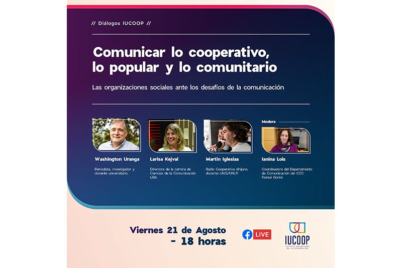 Comunicar lo cooperativo, lo popular y lo comunitario