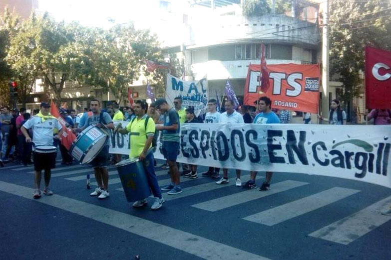 Cargill ratifica los despidos y hay paro por tiempo indeterminado de Aceiteros