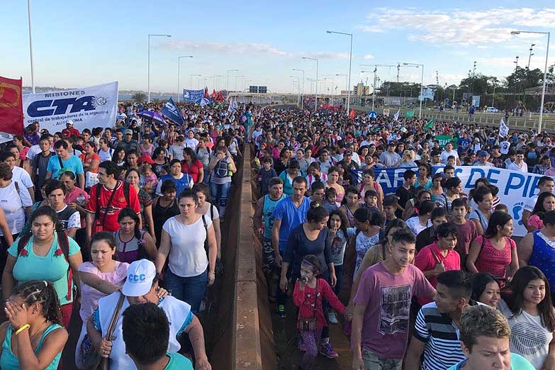 La Marcha Federal culminará en Plaza de Mayo