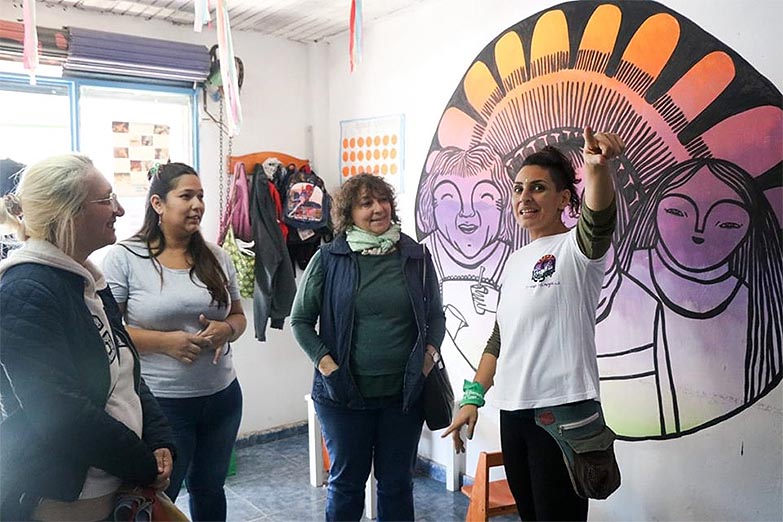 Inauguraron la Casa de la Mujer «Kuña Guapa» en el barrio Costa Esperanza de San Martín