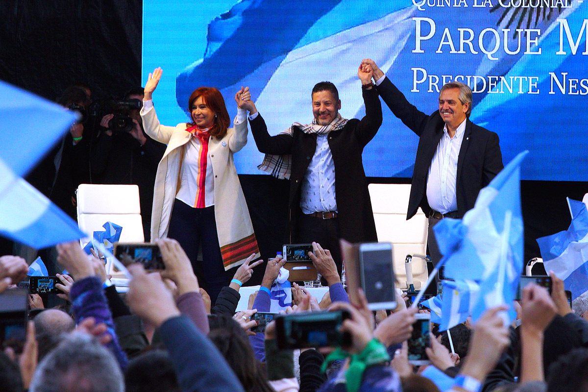 Campaña a varias puntas: Fernández en San Juan, CFK a Rosario y Massa seguirá el cierre de listas