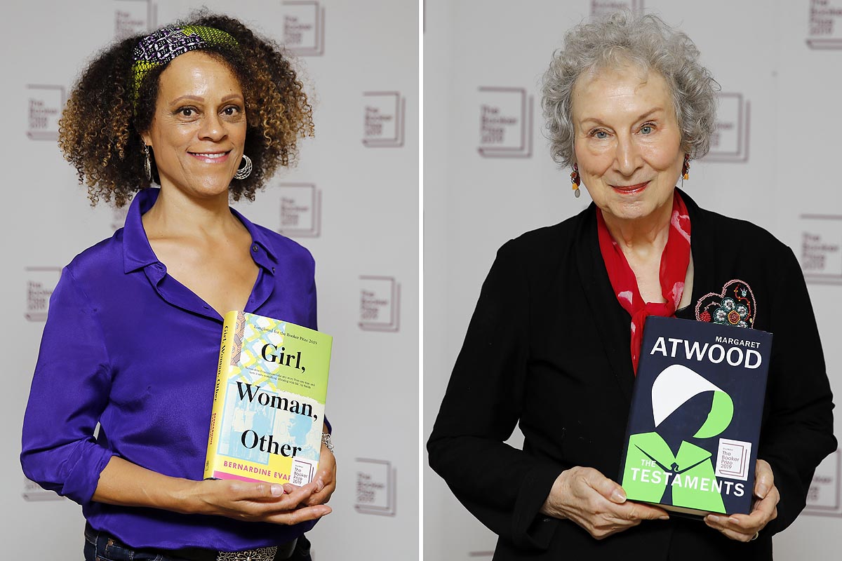 Margaret Atwood recibió el Booker Prize junto a la inglesa Bernardine Evaristo