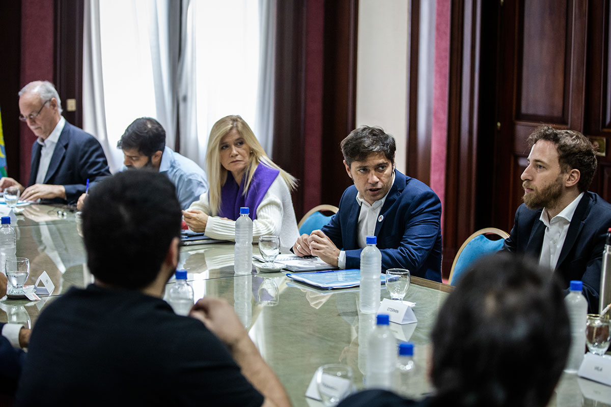 Consenso bonaerense: Kicillof se reunió con la oposición en un clima de acuerdo