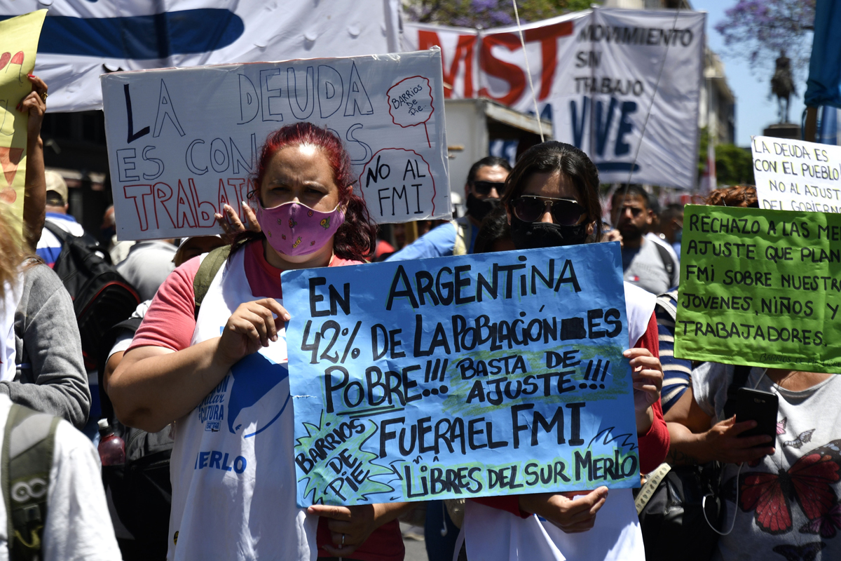 No al pago de la deuda al FMI: organizaciones políticas, sindicales y sociales marcharán a Plaza de Mayo