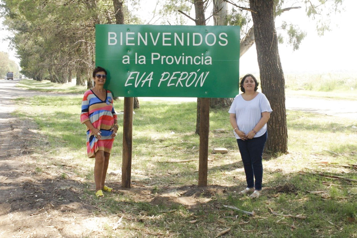 El verano que La Pampa tuvo el honor de llamarse Eva Perón
