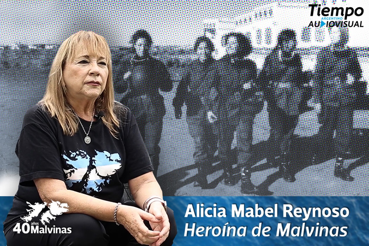 Alicia Mabel Reynoso, heroína de Malvinas