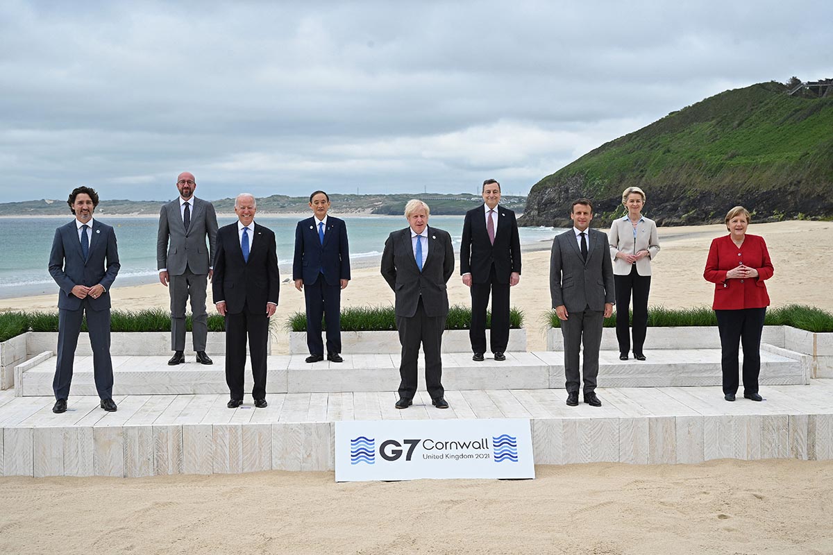 Con la participación de Zelenski, el G7 se reúne para tratar la guerra en Ucrania