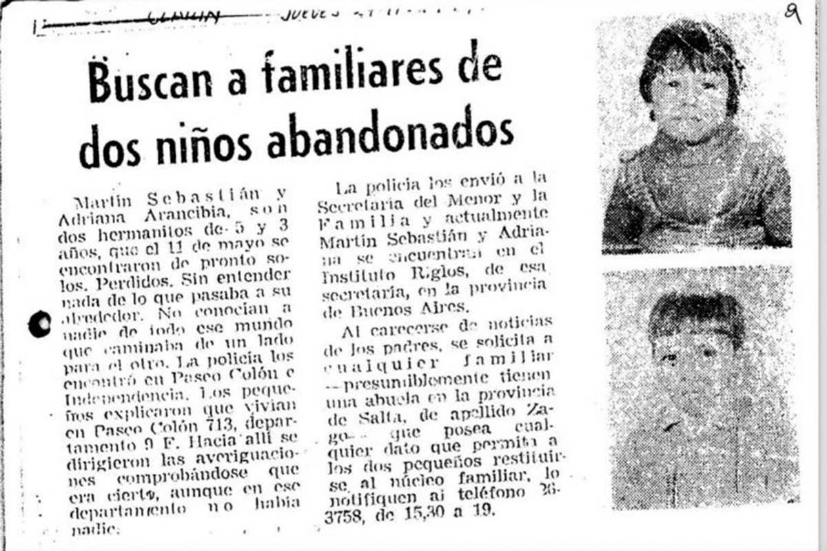 Piden al diario Clarín rectificar una nota falsa de 1977