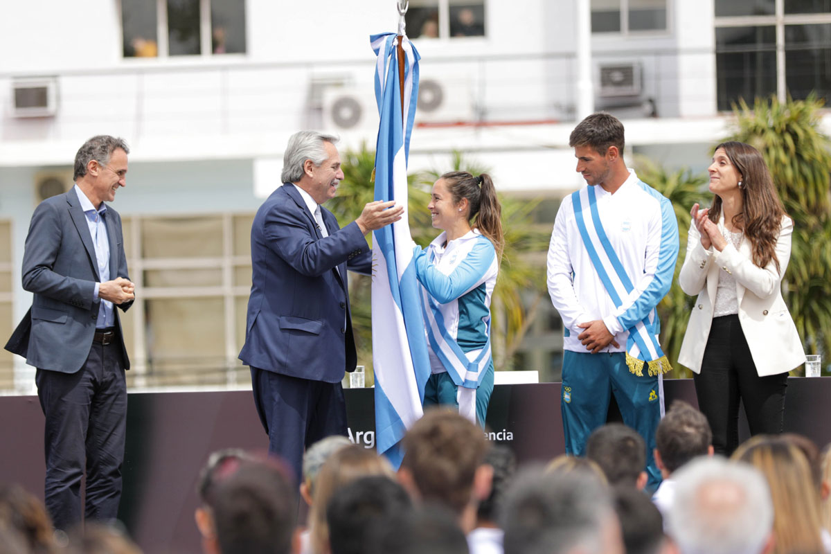 Alberto Fernández: «Promover el deporte como forma de vida es un tema que al Estado le preocupa»