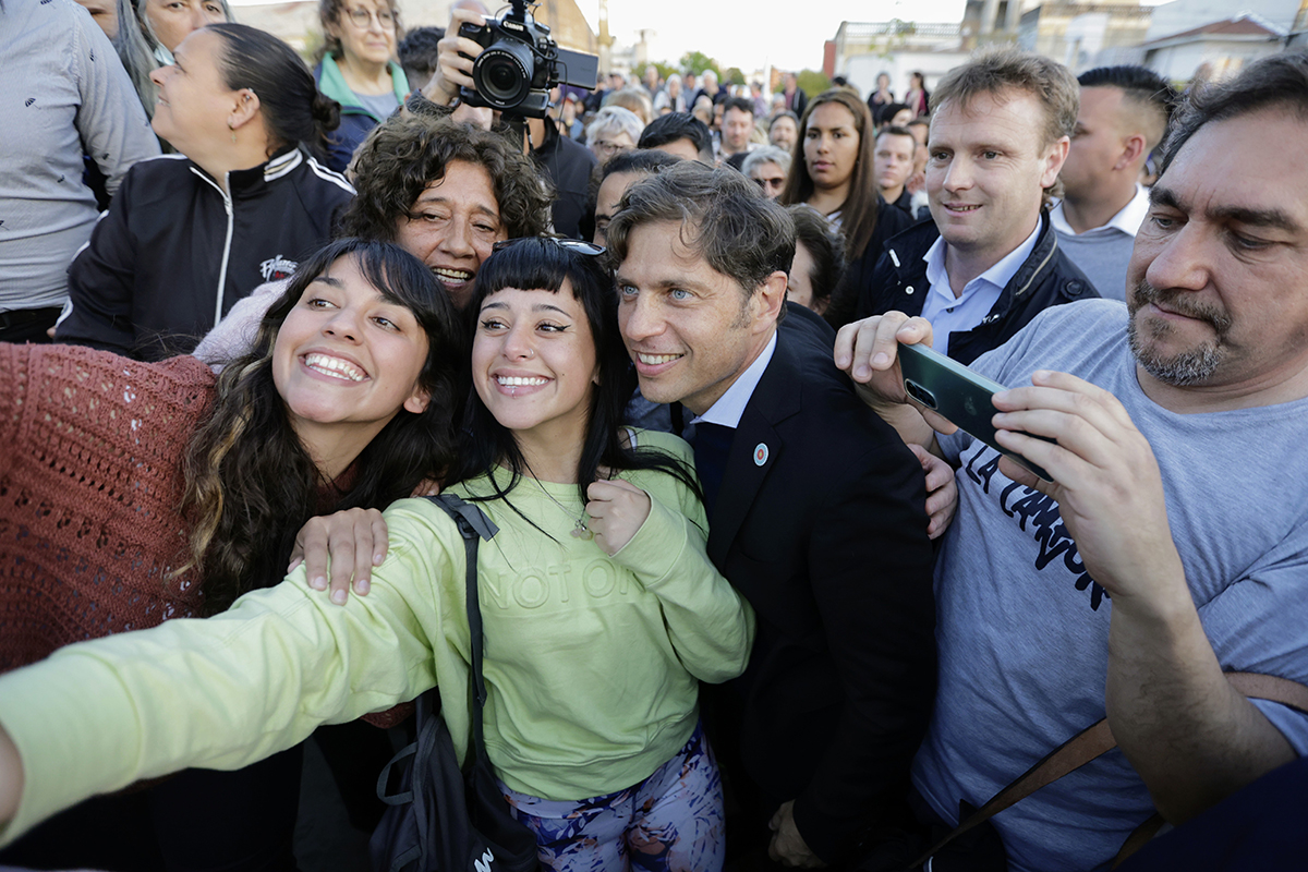 Kicillof volvió a las mateadas: «Lo que se plantea es si queremos derecha o neustros derechos»