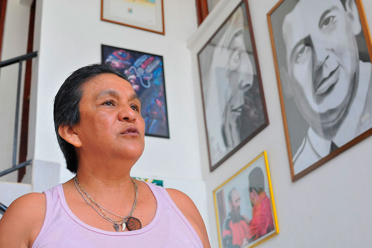 Milagro Sala: “Hay que juntarse más y salir a defender al pueblo”