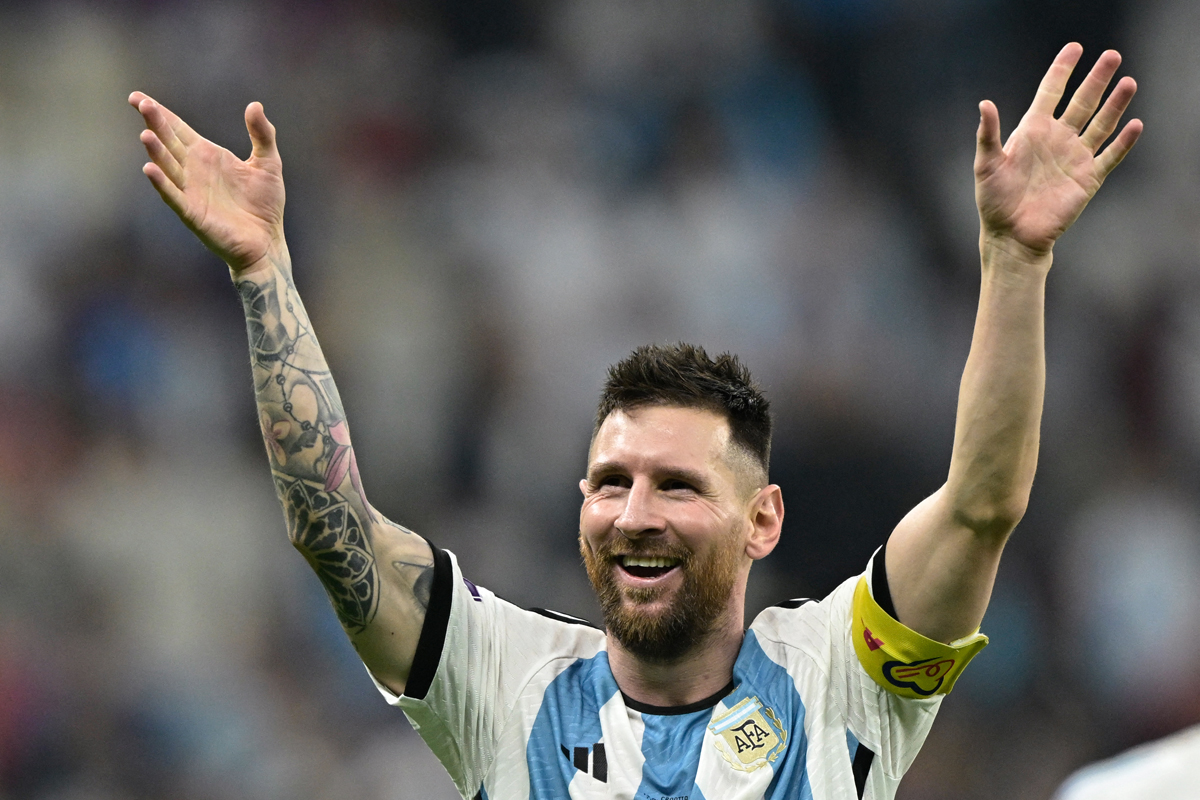 Messi: «Salimos a jugar por la gloria, la camiseta, la gente que viajó y la que está en Argentina»