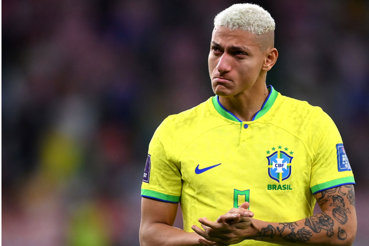 Para Richarlison, la eliminación del Mundial «fue peor que la muerte de un familiar»