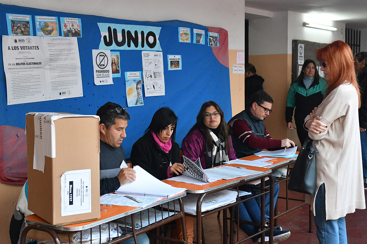 A las 17 horas, había votado el 61,5% del padrón nacional