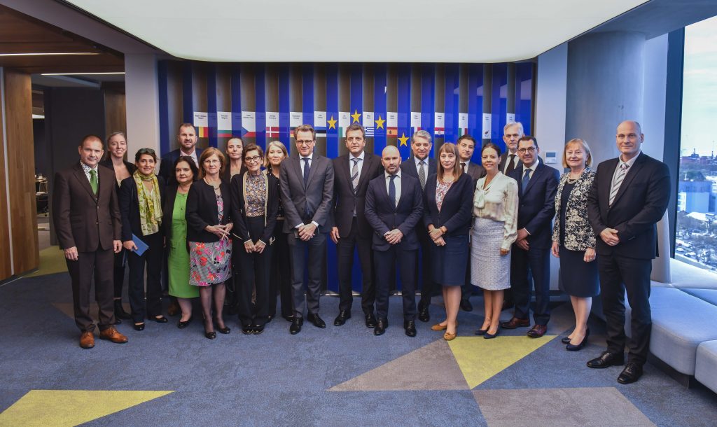Unión Europea: Sergio Massa mantuvo un encuentro de trabajo con embajadores acreditados en la Argentina