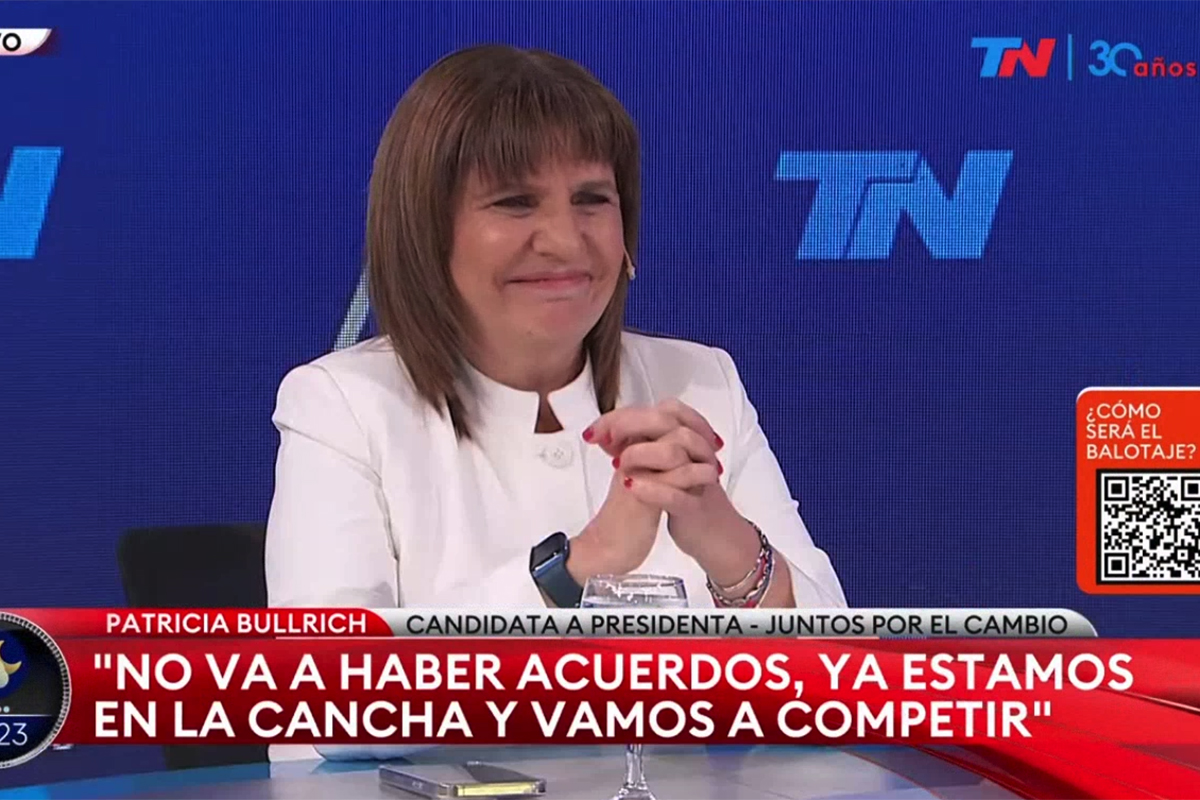 Bullrich descartó una alianza con Milei y se adjudicó el liderazgo del PRO