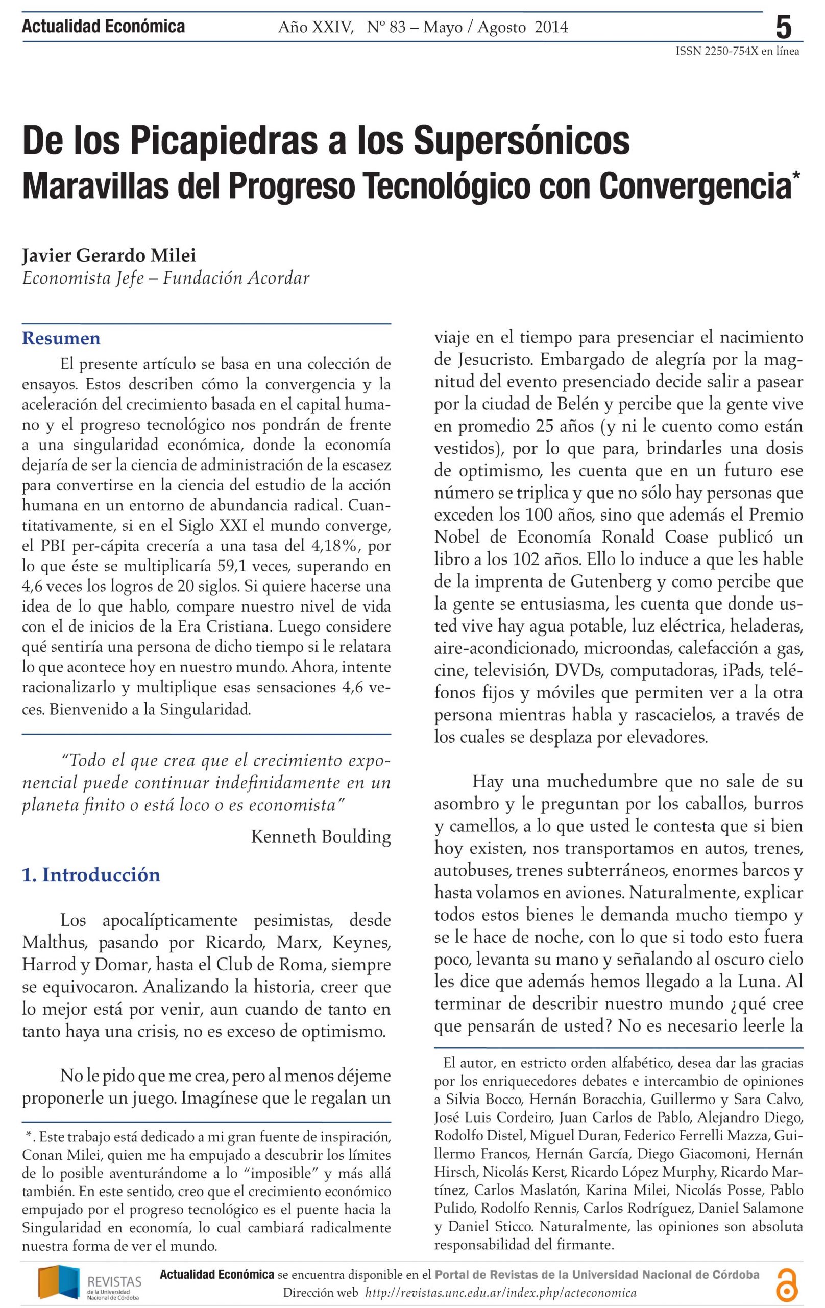 Mientras promete desfinanciar la ciencia, se conoció el ensayo académico de Milei sobre dibujos animados