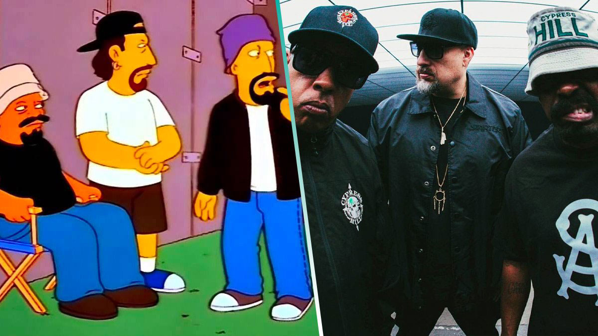 Como lo anticiparon Los Simpson: Cypress Hill tocó con una orquesta igual que en un capítulo del ‘96