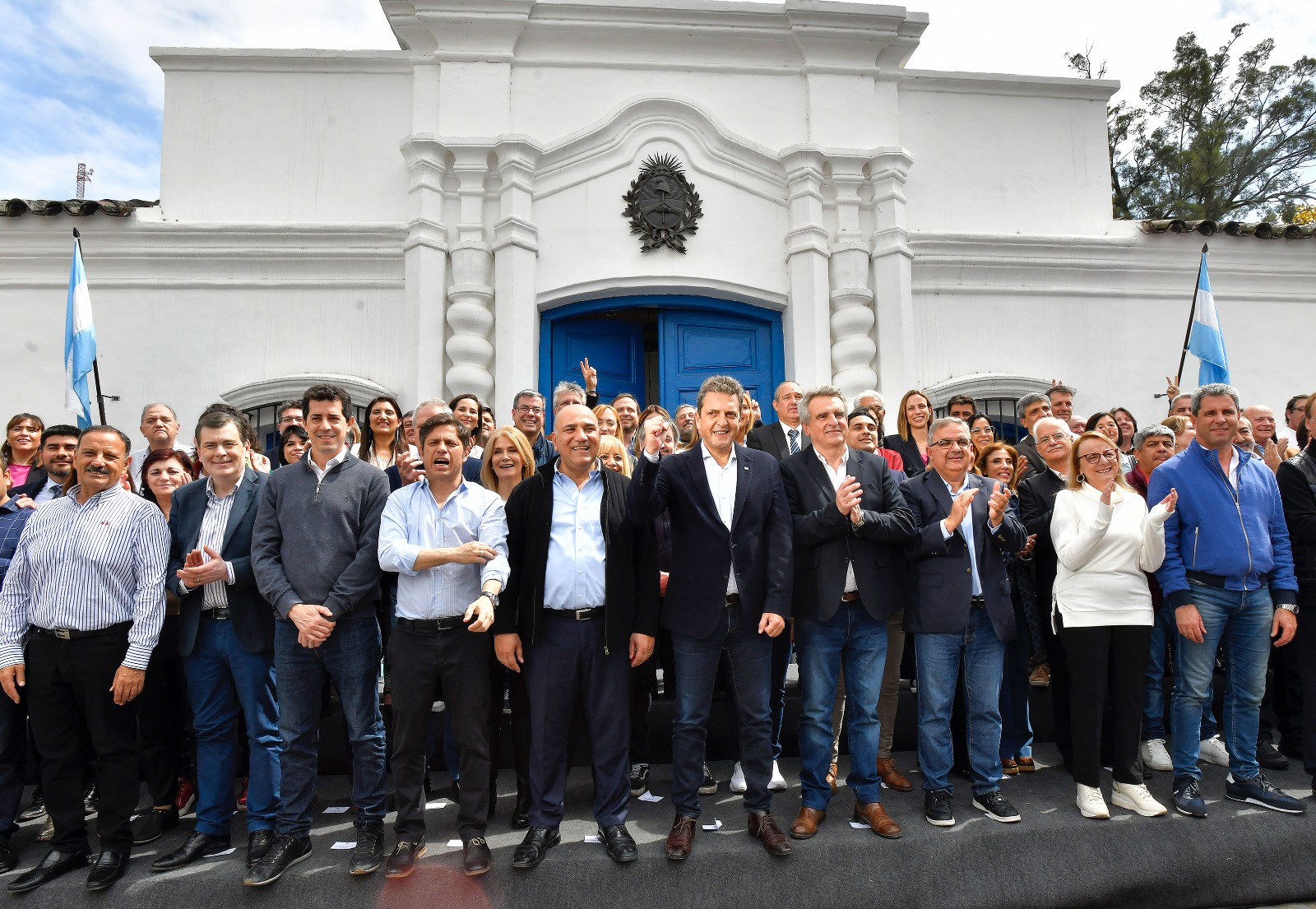 Acto de Massa en San Miguel del Tucumán