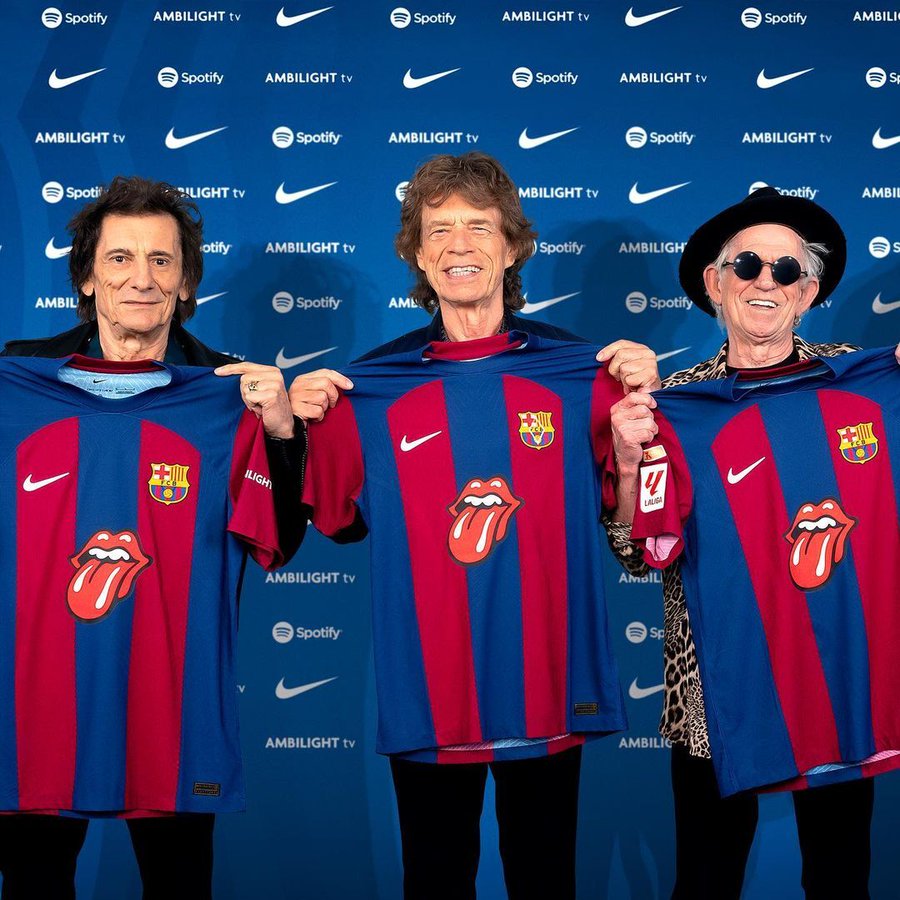 De colección: el Barcelona jugará el clásico contra el Real Madrid con el logotipo de los Rolling Stones en su camiseta