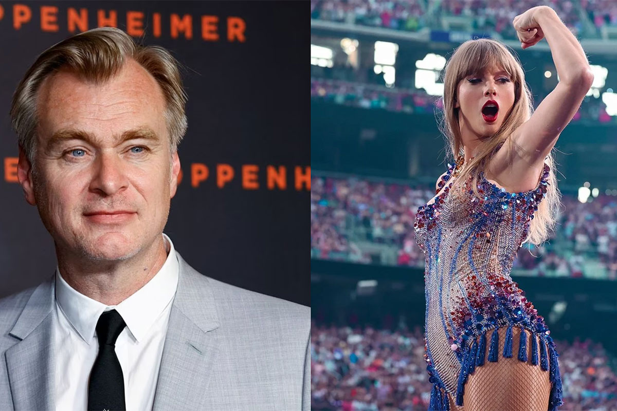 Christopher Nolan dice que Taylor Swift les dio “una lección” a los grandes estudios al eludirlos para el estreno de “The Eras Tour”