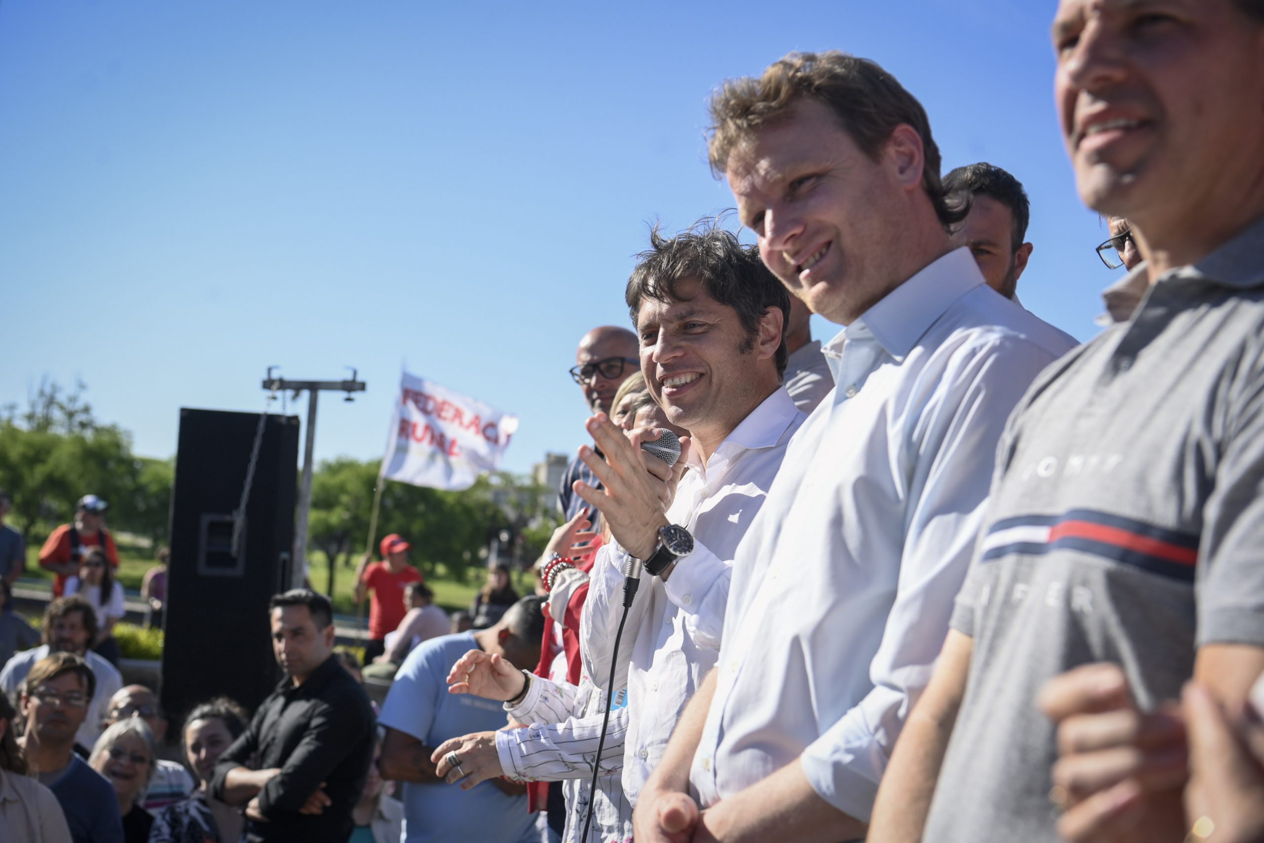 Kicillof: «Necesitamos militar hasta el último minuto para hablar con los que no estén convencidos»