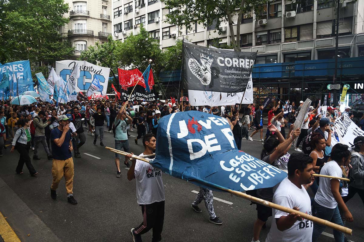 La Correpi realizó la 7ma marcha de la gorra bajo la consigna «Nunca Más violencia ni represión»