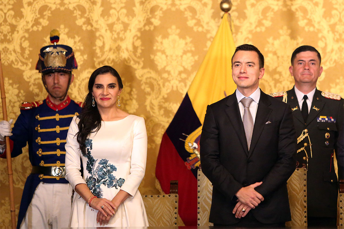 Nueva denuncia de la vicepresidenta de Ecuador contra Noboa