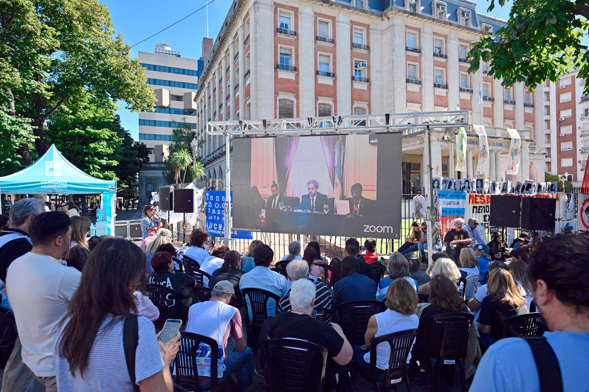 Lectura del veredicto del juicio «Brigadas» por delitos de lesa humanidad