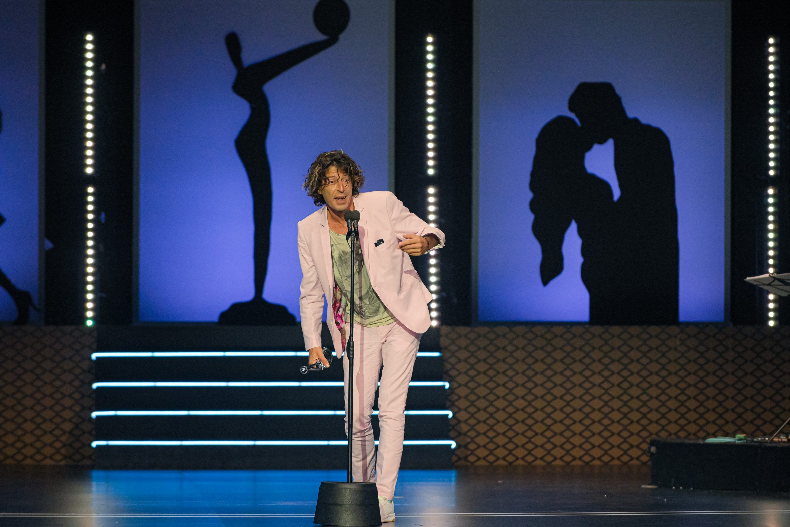 Andy Chango en los Premios Platino: «Están asesinando a la cultura en la Argentina»