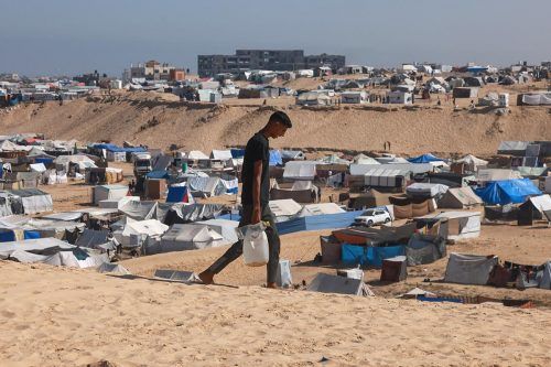 Ataque israelí en un campamento de desplazados en Rafah
