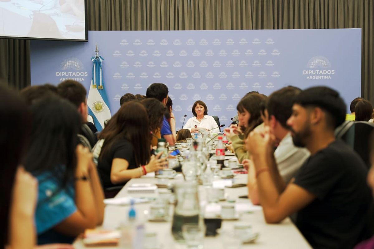 Diputados de distintos bloques se reunieron con estudiantes y apoyaron la marcha del 23 de abril