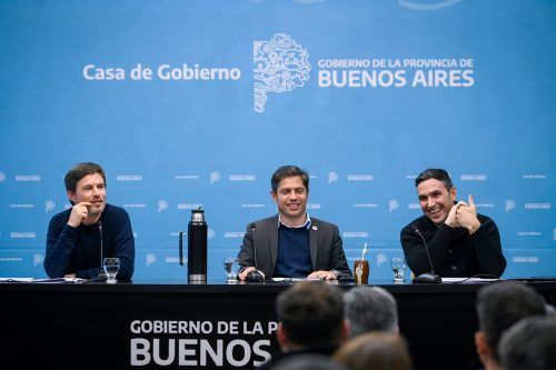 Kicillof sumó al Movimiento Evita a su gestión y envió un mensaje de unidad en medio de la interna