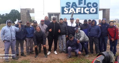 Aceiteros comenzó una huelga por incumplimiento paritario en la empresa Safico