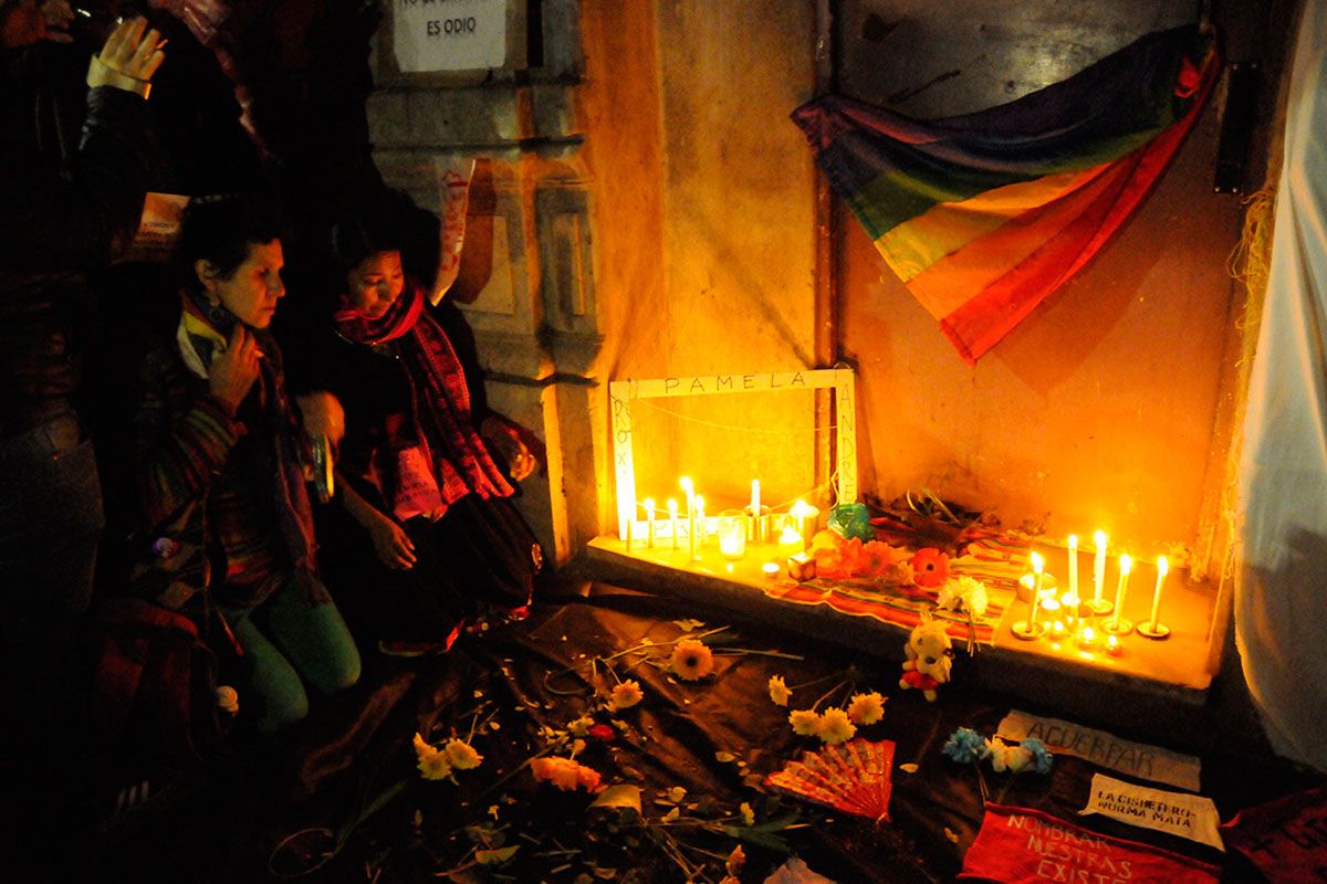 Manifestación por crimen de odio en Barracas: “Fue un triple lesbicidio, fue una masacre”