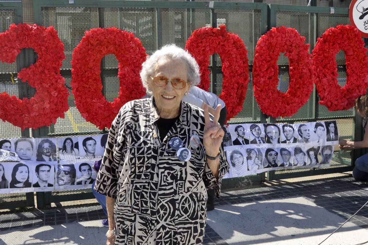 Falleció Lita Boitano, la luchadora de derechos humanos que contagiaba alegría a pesar del dolor