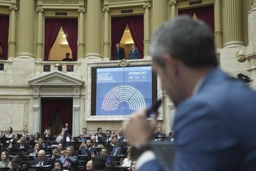 Milei logró la sanción definitiva de su Ley Bases en Diputados con 147 votos a favor y 107 en contra