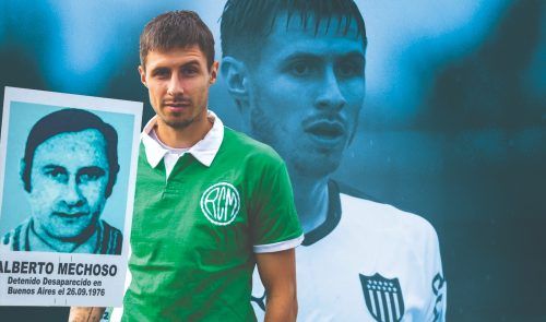 Ezequiel Mechoso, el futbolista que honra a su abuelo desaparecido