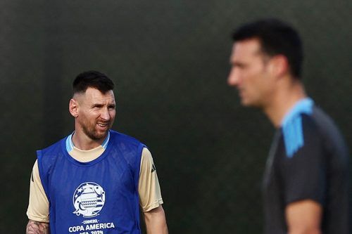 Messi, en casa: se sumó al plantel y se entrena en el predio de Ezeiza