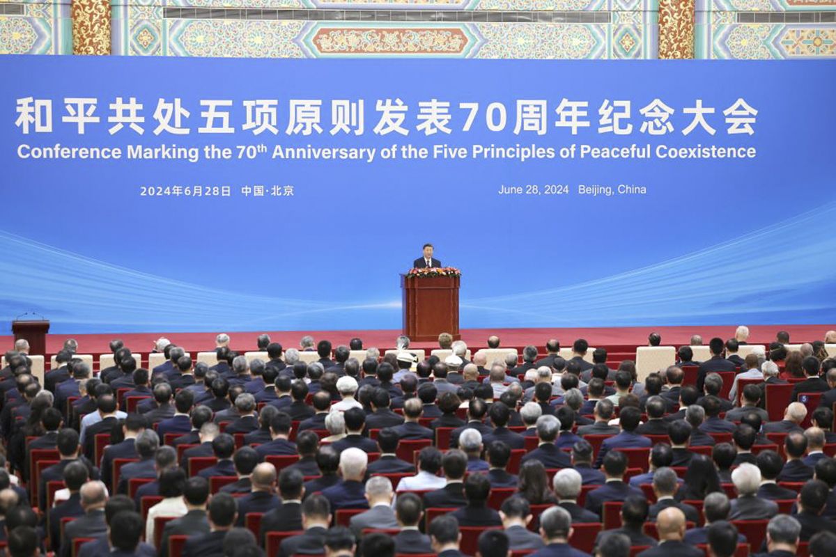 Xi Jinping: “No se puede permitir que decida el que tenga los músculos más fuertes”