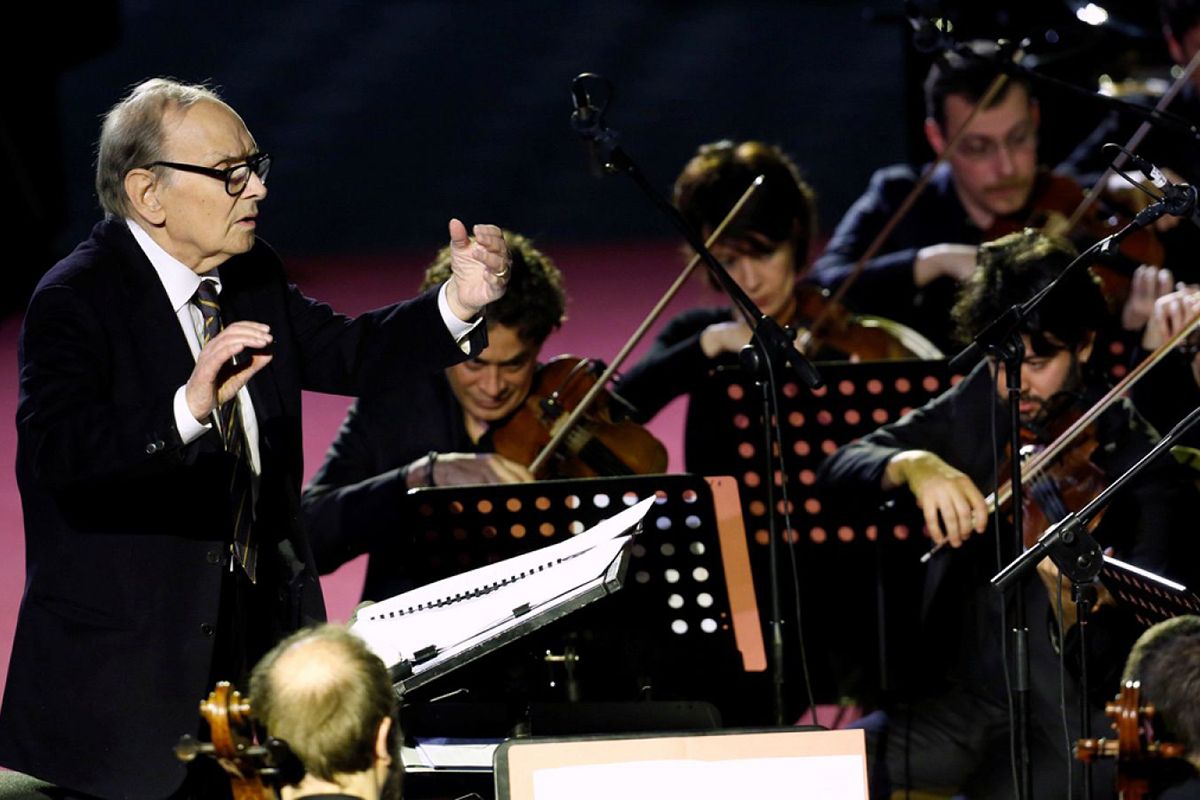 Ennio Morricone y un homenaje a toda orquesta