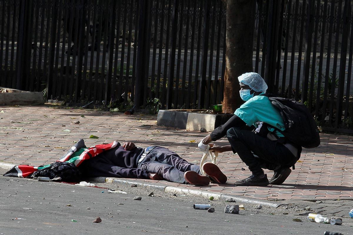 Al menos 39 muertos por la represión a protestas contra el gobierno en Kenia