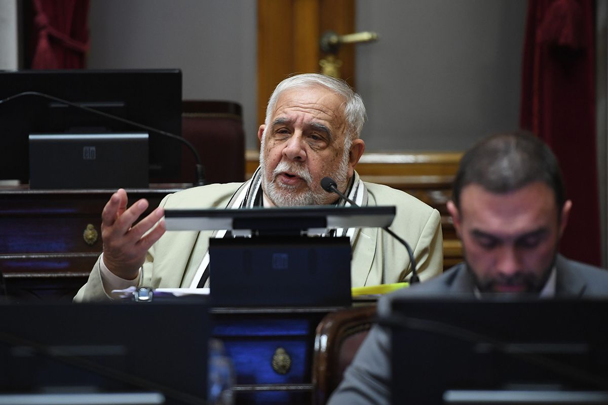 El senador libertario Juan Carlos Pagotto intentó que se aprobara la legalización de la venta de niños