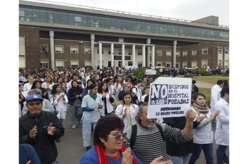 Otros 20 despidos en el Hospital Posadas: «Son parte del desmantelamiento de la salud pública»