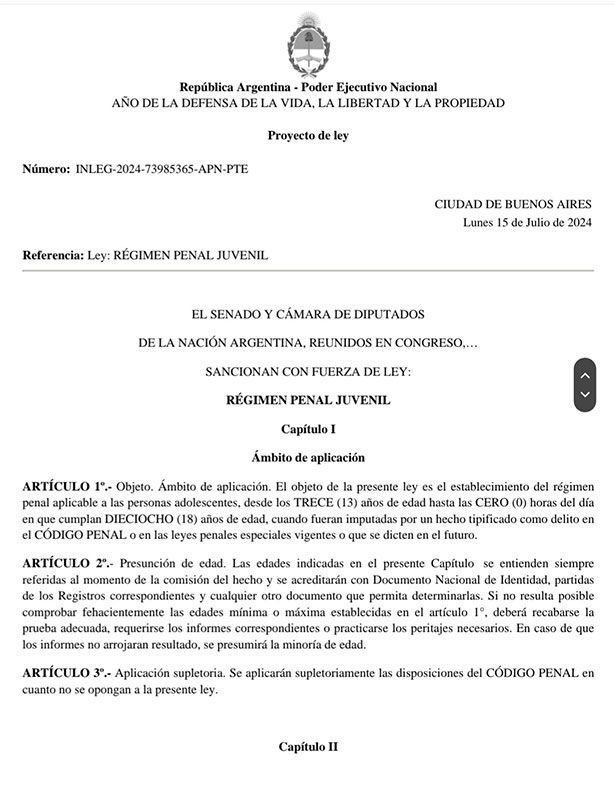 Baja de edad de imputabilidad: desde la justicia advierten por la construcción de nuevas cárceles