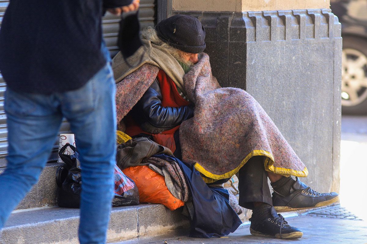 De la calle al Borda: cada vez más personas sin techo son enviadas a las guardias de salud mental